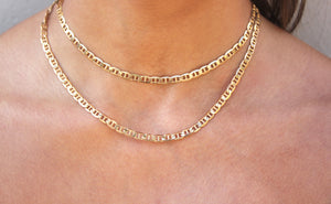 9k GOLD anchor chain