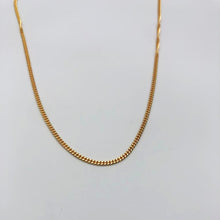 Load image into Gallery viewer, 18k GOLD curb chain
