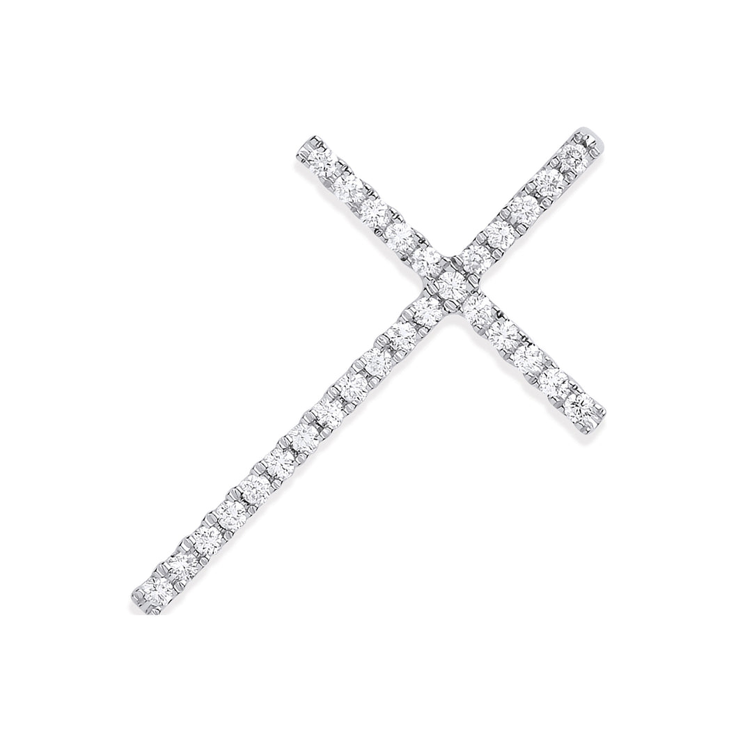 DIAMOND cross pendant
