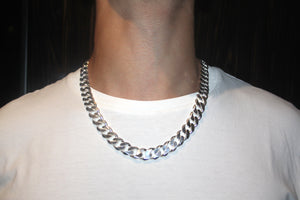 SILVER cuban chain