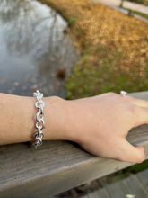 Load image into Gallery viewer, SILVER rolo bracelet
