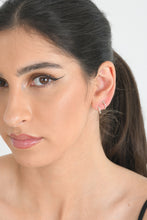 Load image into Gallery viewer, DIAMOND huggies earrings
