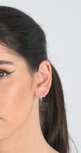 Load image into Gallery viewer, DIAMOND huggies earrings
