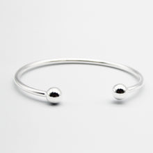 Load image into Gallery viewer, SILVER baby Torque bangle

