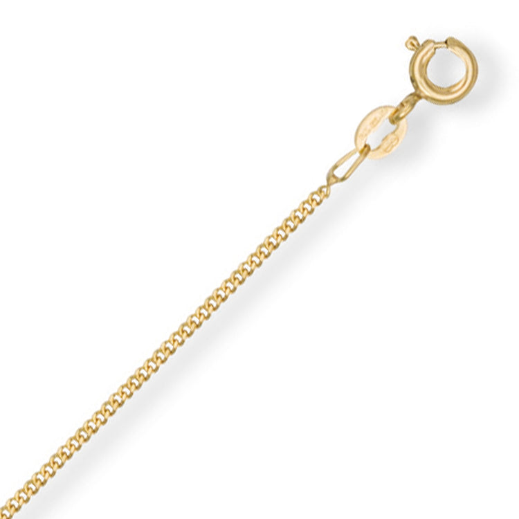 9k GOLD traditional curb chain