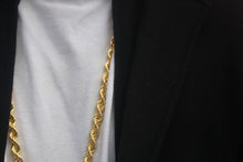 Load image into Gallery viewer, 9k GOLD Rope chain
