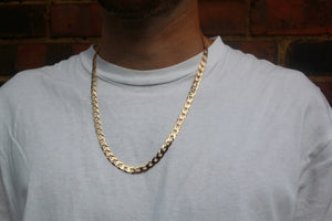 9k GOLD cuban chain