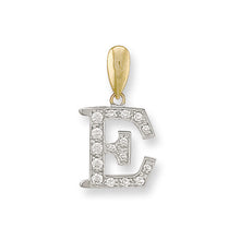 Load image into Gallery viewer, 9k GOLD initial pendant
