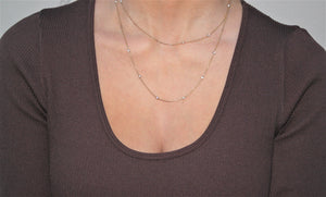 DIAMOND by the yard necklace