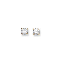 Load image into Gallery viewer, DIAMOND claw set stud earrings
