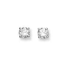 Load image into Gallery viewer, DIAMOND claw set stud earrings
