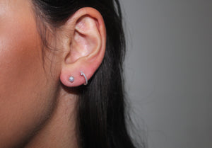 DIAMOND stud earrings