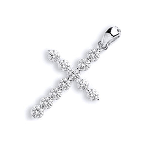 DIAMOND cross pendant