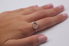 Load image into Gallery viewer, DIAMOND heart ring
