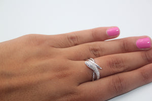 DIAMOND snake ring
