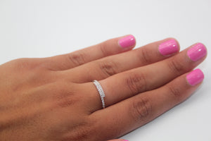 DIAMOND crossover dress ring