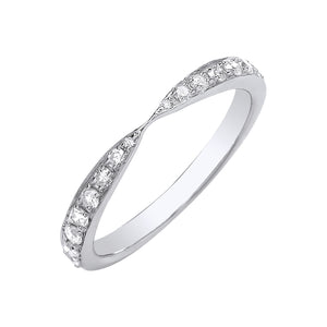DIAMOND pinched ring