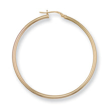 Load image into Gallery viewer, 9k GOLD hoop earrings
