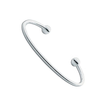 Load image into Gallery viewer, SILVER maiden torque bangle
