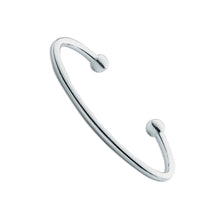 Load image into Gallery viewer, SILVER torque bangle
