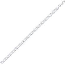 Load image into Gallery viewer, SILVER flat Cuban Chain

