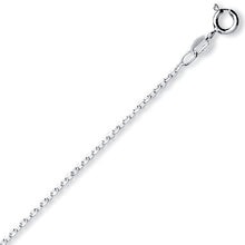 Load image into Gallery viewer, SILVER diamond cut belcher Chain
