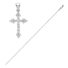 Load image into Gallery viewer, SILVER cross pendant

