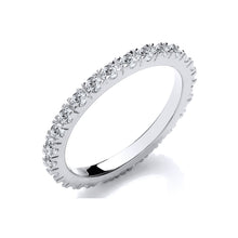 Load image into Gallery viewer, SILVER eternity ring
