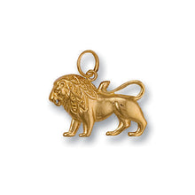 Load image into Gallery viewer, 9k GOLD leo zodiac pendant
